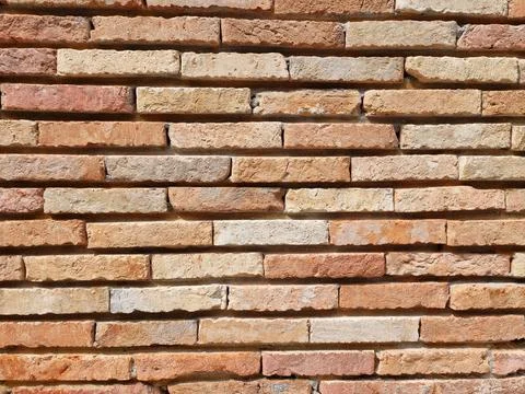 Rustic Brick Wall Texture Background Stock Photos