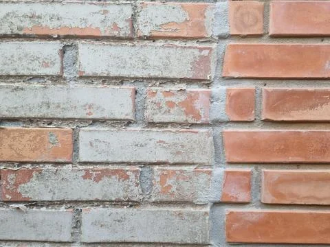 Rustic brick wall texture Stock Photos