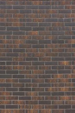 Rustic brick wall with weathered texture Stock Photos