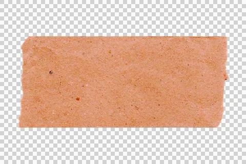 Rustic brown torn paper edges Foto stock