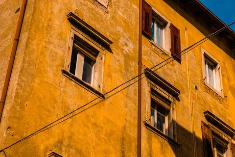 Rustic Building Facade Stock Photos
