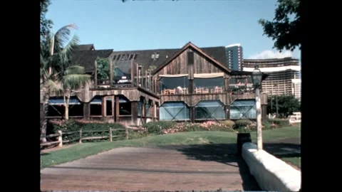 Rustic Building in Park Stock Footage 276290276