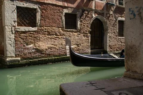 Rustic building in Venice Stock Photos