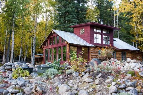 Rustic Cabin 写真素材