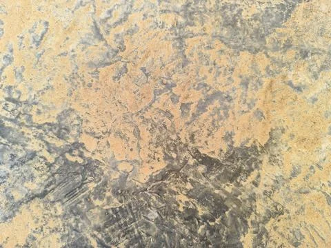 Rustic Cement Surface and Distressed Grunge Pattern Stock Photos