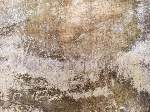Rustic Cement Surface and Distressed Grunge Pattern Stock Photos