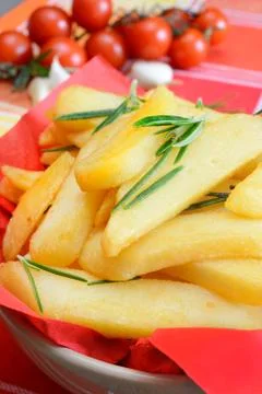 Rustic chips Stock Photos