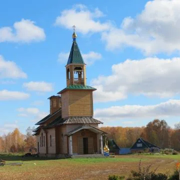 Rustic church Stock Photos