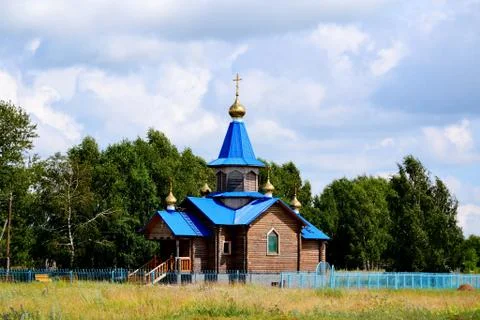 Rustic church Stock Photos