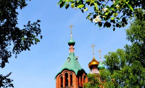 Rustic church Stock Photos
