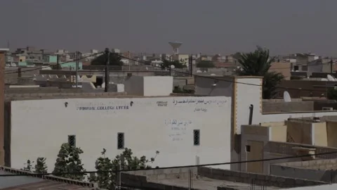 Rustic city in Mauritania 스톡 동영상 152310239