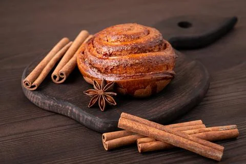 Rustic composition, homemade pastry Stock Photos
