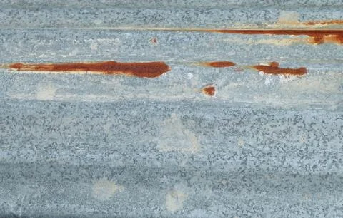 Rustic Corrugated Metal Sheet Stock Photos