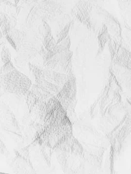 Rustic crumpled paper towel texture Stock Photos