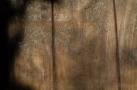 Rustic Dark Wood Background Stock Photos