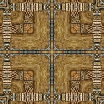 Rustic decorative oak wood pattern as plywood print ideas Illustrazione stock