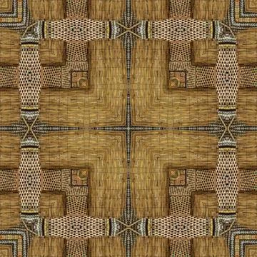 Rustic decorative oak wood pattern as plywood print ideas Illustrazione stock