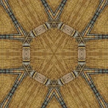 Rustic decorative oak wood pattern as plywood print ideas Stock Illustration