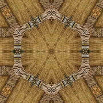 Rustic decorative oak wood pattern as plywood print ideas Illustrazione stock