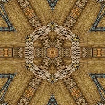 Rustic decorative oak wood pattern as plywood print ideas Illustrazione stock