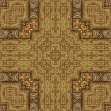 Rustic decorative oak wood pattern as plywood print ideas Illustrazione stock