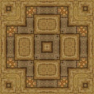 Rustic decorative oak wood pattern as plywood print ideas Illustrazione stock