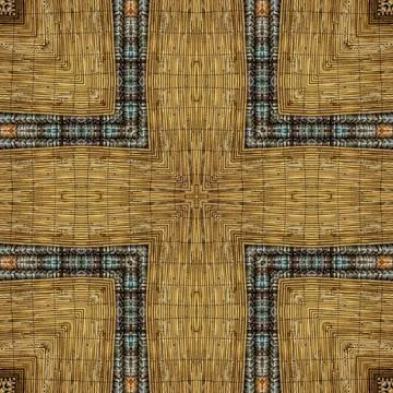 Rustic decorative oak wood pattern as plywood print ideas Illustrazione stock