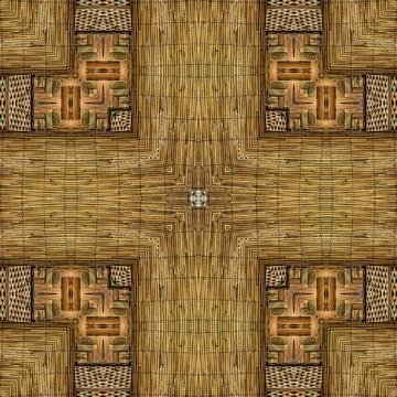Rustic decorative oak wood pattern as plywood print ideas Illustrazione stock