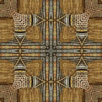 Rustic decorative oak wood pattern as plywood print ideas Stockillustratie