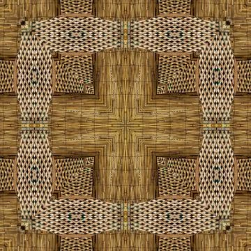 Rustic decorative oak wood pattern as plywood print ideas Illustrazione stock