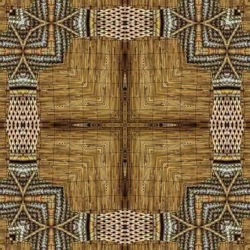 Rustic decorative oak wood pattern as plywood print ideas イラスト素材