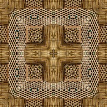 Rustic decorative oak wood pattern as plywood print ideas Illustrazione stock