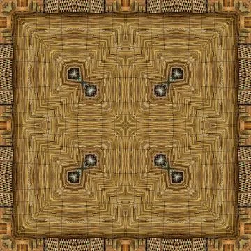 Rustic decorative oak wood pattern as plywood print ideas Stock Illustration