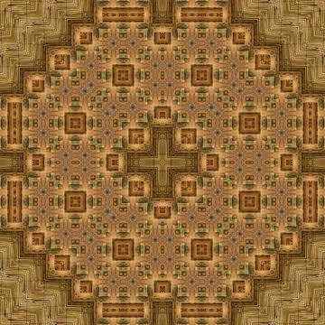 Rustic decorative oak wood pattern as plywood print ideas 库存插图