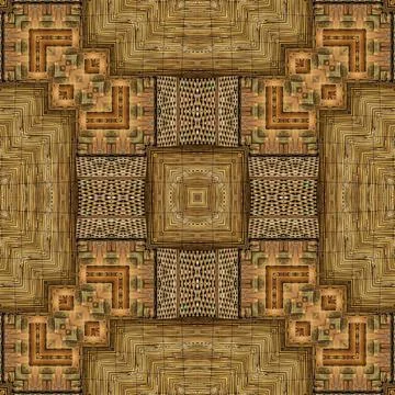 Rustic decorative oak wood pattern as plywood print ideas Illustrazione stock