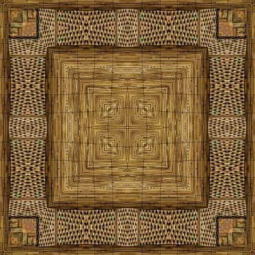 Rustic decorative oak wood pattern as plywood print ideas Illustrazione stock