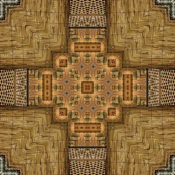 Rustic decorative oak wood pattern as plywood print ideas イラスト素材