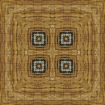 Rustic decorative oak wood pattern as plywood print ideas Stock Illustration