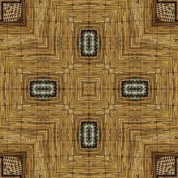 Rustic decorative oak wood pattern as plywood print ideas Illustrazione stock