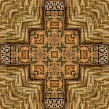 Rustic decorative oak wood pattern as plywood print ideas Stockillustratie