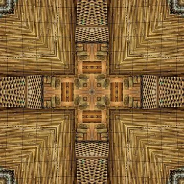 Rustic decorative oak wood pattern as plywood print ideas Illustrazione stock