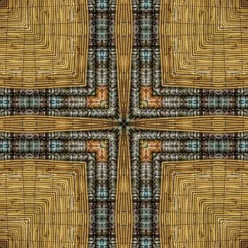 Rustic decorative oak wood pattern as plywood print ideas 库存插图