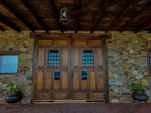 Rustic door Stock Photos