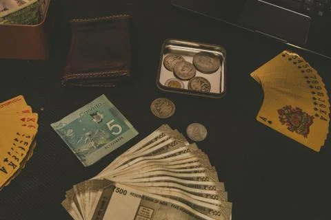 Rustic edit of products on a table Stock Photos