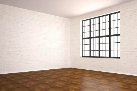 Rustic emty room with stone wall - Illustration Stock Illustration