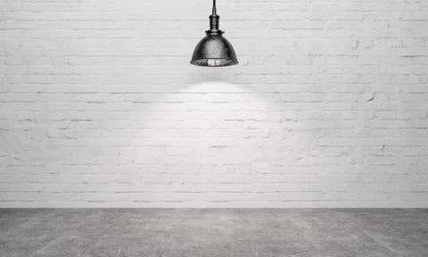 Rustic emty room with stone wall - Illustration 스톡 일러스트