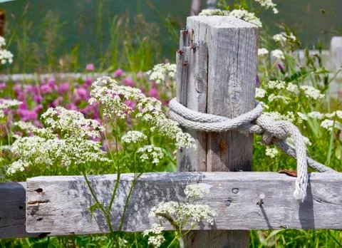 Rustic fence Stock Photos
