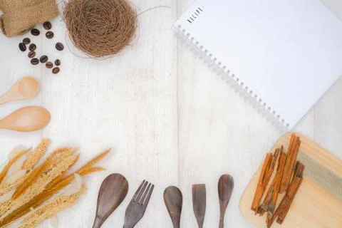 Rustic flat layout96 Stock Photos