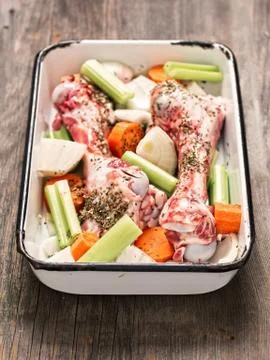 Rustic gravy ingredient Stock Photos