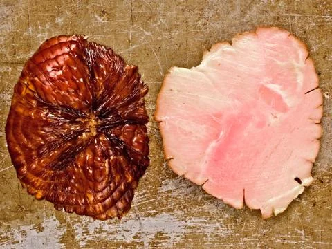 Rustic ham end Stock Photos